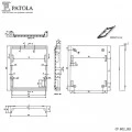 Caixa Plástica Sem Furos - CF-802 - Patola