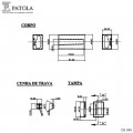 Caixa Plástica  CG-045  - Patola