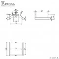 Caixa Plástica  CP-010/1P  - Patola