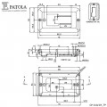 Caixa Plástica  CP-010/1R  - Patola