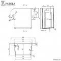 Caixa Plástica CP-013 - Patola - Caixa 84