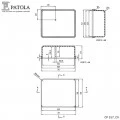 Caixa Plástica CP-017 - Patola - Caixa 53