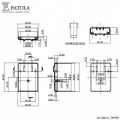 Caixa Plástica Para Controle CR-096/3 - Patola