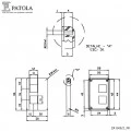 Caixa Plástica Para Controle CR-043/2 - Patola