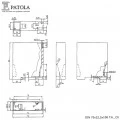 Caixa Plástica   DIN 75X22,5X108 T.I  - Patola