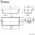 Caixa Plástica  LB-300 - Patola