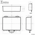 Mala Plástica Case MP-0050 - Patola