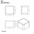 Caixa Plástica PB-030/2 - Patola - Caixa 65A