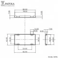 Caixa Plástica PB-080 - Patola - Caixa 51