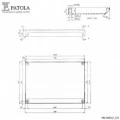 Caixa Plástica Cinza PB-900/2 - Patola