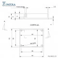 Caixa Plástica PB-040/2 - Patola - Caixa 3