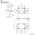 Caixa Plástica PB-040/2 - Patola - Caixa 3