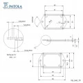 Caixa Plástica PB-040 - Patola - Caixa 4