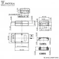 Caixa Plástica com Furo PB-048 - Patola