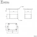 Caixa Plástica PB-050 - Patola - Caixa 6