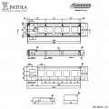 Caixa Plástica  PB-056/5 - Patola