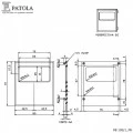 Caixa Plástica  PB-105/1 - Patola