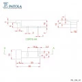 Caixa Plástica  PB-106 - Patola