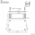 Caixa Plástica PB-108TE - Patola - Caixa 15
