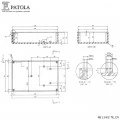 Caixa Plástica PB-114/2 T.E - Patola - Caixa 36