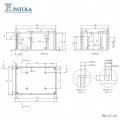 Caixa Plástica Com Alça  PB-117 - Patola - Caixa 93