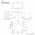Caixa Plástica Com Alça  PB-117 - Patola - Caixa 93