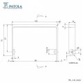 Caixa Plástica Com Alça PB-118 - Patola - Caixa 83