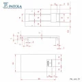 Caixa Plástica Com Alça PB-118 - Patola - Caixa 83