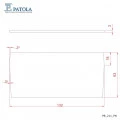 Caixa Plástica Com Alça PB-211 - Patola