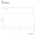 Caixa Plástica Com Alça  PB-220/100 - Patola