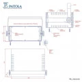 Caixa Plástica Com Alça  PB-220/100 - Patola