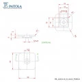 Caixa Plástica Com Alça PB-220/110-8 - Patola