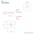 Caixa Plástica Com Alça PB-220/110-8 - Patola