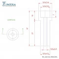 Caixa Plástica Com Alça  PB-220/140 - Patola