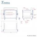 Caixa Plástica Com Alça  PB-220/140 - Patola