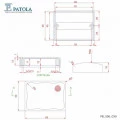 Gabinete Com Visor Transparente - Patola