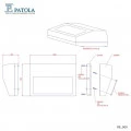 Caixa Plástica   PB-900 - Patola