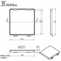 Caixa Plástica Tampa Acrílica PBH-2725  - Patola