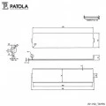 Caixa Plástica RP-790  - Patola
