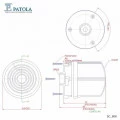 Gabinete Para Strobo SC80R - Patola