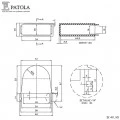Caixa Plástica Para Sinalizador SI-4V - Patola