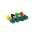 Chave Push-Button com 2 Terminais 1A/125Vac Ou 0,5A/250Vac Normalmente Aberta nas Cores AM/PT/VD/VM - DS-323