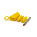 Pino Banana de Segurança c/ Derivação 4mm - Diversas Cores - PB981 - B.B.C