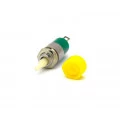 Chave Push-Button com 2 Terminais 1A/125Vac Ou 0,5A/250Vac Normalmente Aberta nas Cores AM/PT/VD/VM - DS-323
