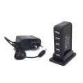 Hub USB com 7 Portas 2.0 com Fonte - HB-768/HB-02 - Lotus