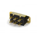 Chave HH Metálica 110/220V Bipolar com 6 Terminais 3A/120V - HH-201 SR1G3FS1S - Margirius