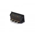 Chave HH 3/24 Plástica Preta com 3 Terminais 10A/125V 127-220V 