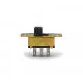 Chave HH Metálica Bipolar com 6 Terminais 2A/250V HHM-201 SF1A2FS1S - Margirius