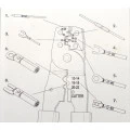 Alicate para Crimpar Terminais - HT-202A