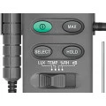 Medidor 4x1 - HTM-401 - Decibelímetro, Luxímetro, Medidor de Temperatura e Umidade